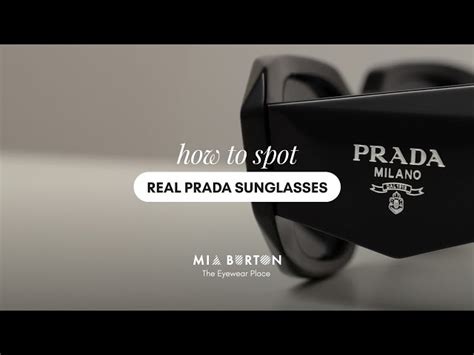 prada fake sonnenbrille erkennen|Real vs. Fake Prada Sunglasses: Spotting the Authenticity.